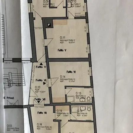 - Schweriner Altstadt - 5 アパート *